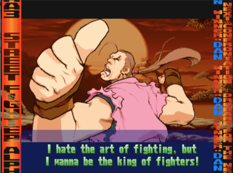 Illustration for article titled The Best Part of Fighting Games? The Stupid Quotes.
